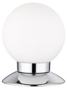 Lampada tavolo da Interno a LED in Metallo Cromo