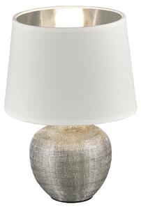 Lampada tavolo da Interno E14 in Vetroceramica Argento