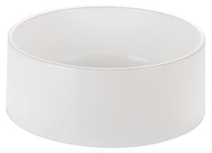 Lavabo in marmo resina STONY � un lavabo per il bagno in marmo resina realizzato mediante un impasto colorato Dimensioni 50 x50xh 27 cm - kg 12 Stile Industriale colore Grigio Bianco