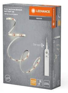 Ledvance - Striscia LED con sensore di movimento FLEX 2m LED/3,6W/4xAA