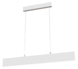 Lampada pendente Pendant in Metallo Step Bianco