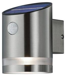 Applique da Esterno a LED in Acciaio Nickel Opaco