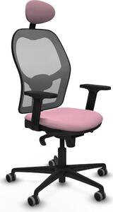 Sedia da ufficio con poggiatesta Piqueras y Crespo 2D036G1 Rosa