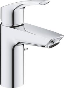Grohe Eurosmart Mitigeur monocommandé pour lavabo, S-Size, saillie 109mm, vidage à tirette, EcoMode, 32926003, 32926003
