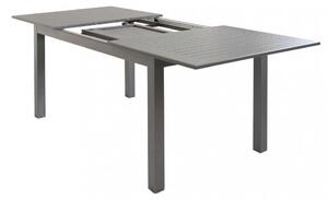 Tavolo Cuba Allungabile 150/210x90x75 h cm in Alluminio Taupe