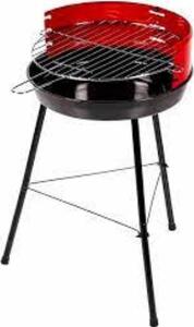 Somagic Beach Grill a carbonella Adatto per 8 persone - Dimensioni compatte 40 x 50 x 45 cm (Grigio)