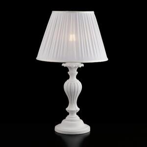 Lume in Legno Bianco Shabby Leonardo 62x�35 cm, 1xE27 - 55W Max, Colore Bianco Shabby