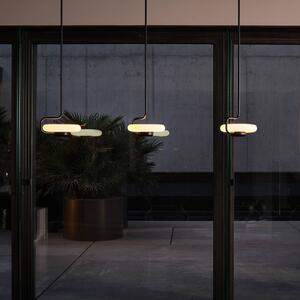 Kdln Lampada a sospensione TRATTO, dimmerabile, Nero, Soggiorno / Sala da pranzo, Metallo, Design, Lampada a sospensione
