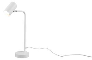 Lampada tavolo da Interno a Led in Metallo Bianco Opaco