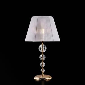 Lume Ruben in Ferro Dorato e Cristallo, colore Cristallo Oro Lucido, 61x�35 cm, 1xE27 - 55 Watt Max