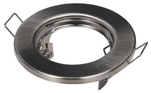 Faretto da incasso Faretto da incasso McShine "ER-80", acciaio inox spazzolato, Ø80 mm, fisso