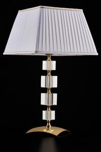 Lume Franz in Ferro Dorato e Cristallo, 59x�30 cm, Cristallo Oro Lucido, 1xE27 - 55 Watt Max