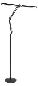 Brilagi - Lampada da terra LED dimmerabile flessibile VARIO 14W/5V 157 cm nera