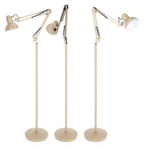 Brilagi - Lampada da terra flessibile TASKER 1xE27/60W/230V 184 cm beige