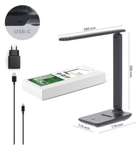 Brilagi -LED Lampada da tavolo dimmerabile VARIO LED/7W/230V 3000/4000/6500K antracite