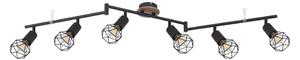Globo 54802S-6H - Faretto XARA 6xE14/40W/230V