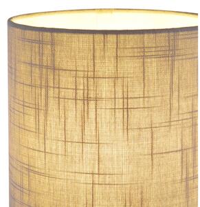 Globo 21440G - Lampada da tavolo BENSON 1xE27/40W/230V grigia