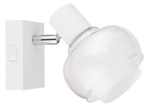 Globo 54309-1W - Faretto da parete TOKKI 1xE14/40W/230V bianco