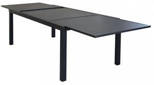 Tavolo Formentera 200/300x100x74 h cm in Alluminio Antracite