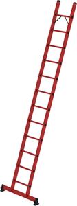 Scala a pioli in plastica MUNK in vetroresina con traversa nivello® a 12 pioli
