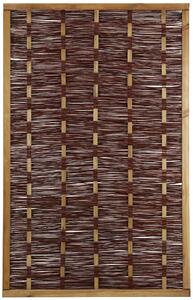 Pannello privacy da Giardino 115x180 cm in Salice Naturale