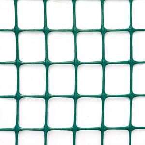 Rete Quadra da Giardino 50mm in Plastica 1x25m Rama Mirror Verde