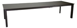 Tavolo Allungabile da Giardino 220/330x110xh76 cm in Alluminio El Paso Marrone