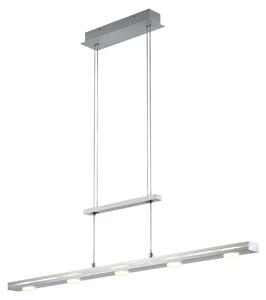 Lampada a Sospensione da Interno a LED in Metallo Nickel Opaco