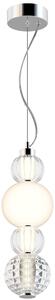 Lampada pendente Pendant in Metallo Collar Cromo