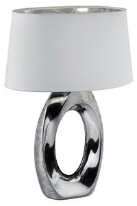 Lampada tavolo da Interno E27 in Vetroceramica Argento