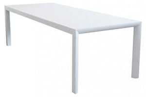 Tavolo Allungabile Houston 135/180x70x75h cm in Alluminio Bianco