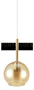 Infinity-m a sospensione 1 luce struttura in metallo oro chiaro con
