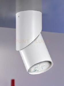 Link-pb lampada da soffitto bianco opaco, orientabile con sorgente 