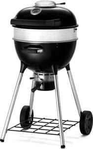 Barbecue a carbonella – Kettle PRO 47cm – griglia di cottura in ghisa smaltata – gestione del calore – termometro