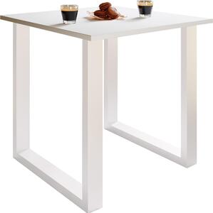 Tavolo da pranzo in legno Premium | H. 76 x W. 80 x D. 50 cm | Tavolo da cucina Tavolo da pranzo Xona U