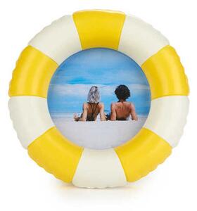 PORTAFOTO FLOATS IN RESINA 28040 BALVI YELLOW