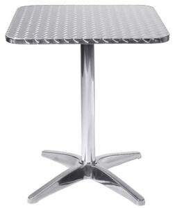 Tavolo a Colonna 60x60x70 h cm in Alluminio Grigio
