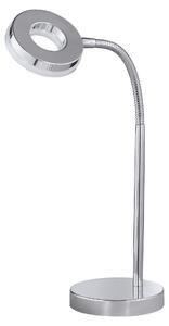 Lampada tavolo da Interno a LED in Metallo Cromo