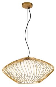 Lampada pendente Pendant in Metallo Plec Oro