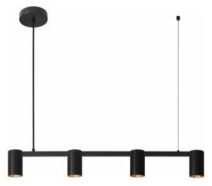Lampadario a sospensione con filo MARIBEL 4xGU10/10W/230V nero
