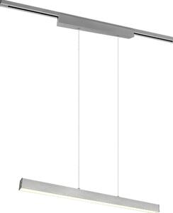 Lampada a Sospensione da Interno a led in Metallo Nickel Opaco