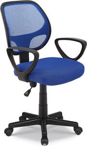 Sedia da ufficio IPOLIST – Tessuto a rete blu – Comfort e modernità per il tuo spazio lavorativo