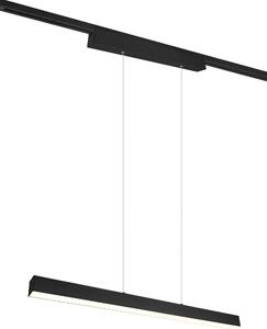 Lampada a Sospensione da Interno a led in Metallo Nero Opaco