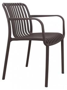 Poltrona Giuly 58x57x80 cm Taupe