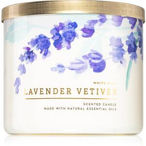 Bath & Body Works Lavender Vetiver candela profumata 411 g