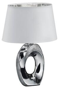 Lampada tavolo da Interno E14 in Vetroceramica Argento