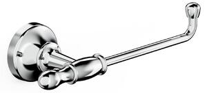 Portarotolo di carta igienica Cromato Collezione 900 Dimensione 20,6x h 6,5 cm in acciaio inox stile moderno cromo