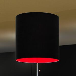 TECNOLUMEN Lampada da pavimento Schnepel, antracite-rosso
