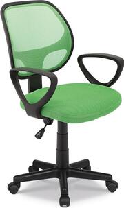 Sedia da ufficio IPOLIST Tessuto a rete verde, ideale per un ufficio confortevole e moderno