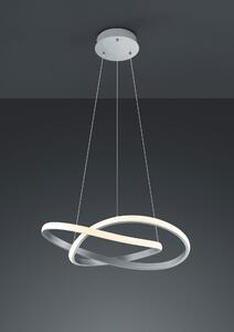Lampada a Sospensione da Interno a LED in Metallo Nickel Opaco